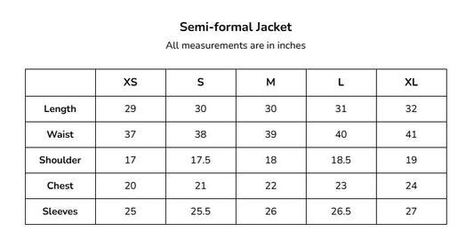 Semi-formal Jacket