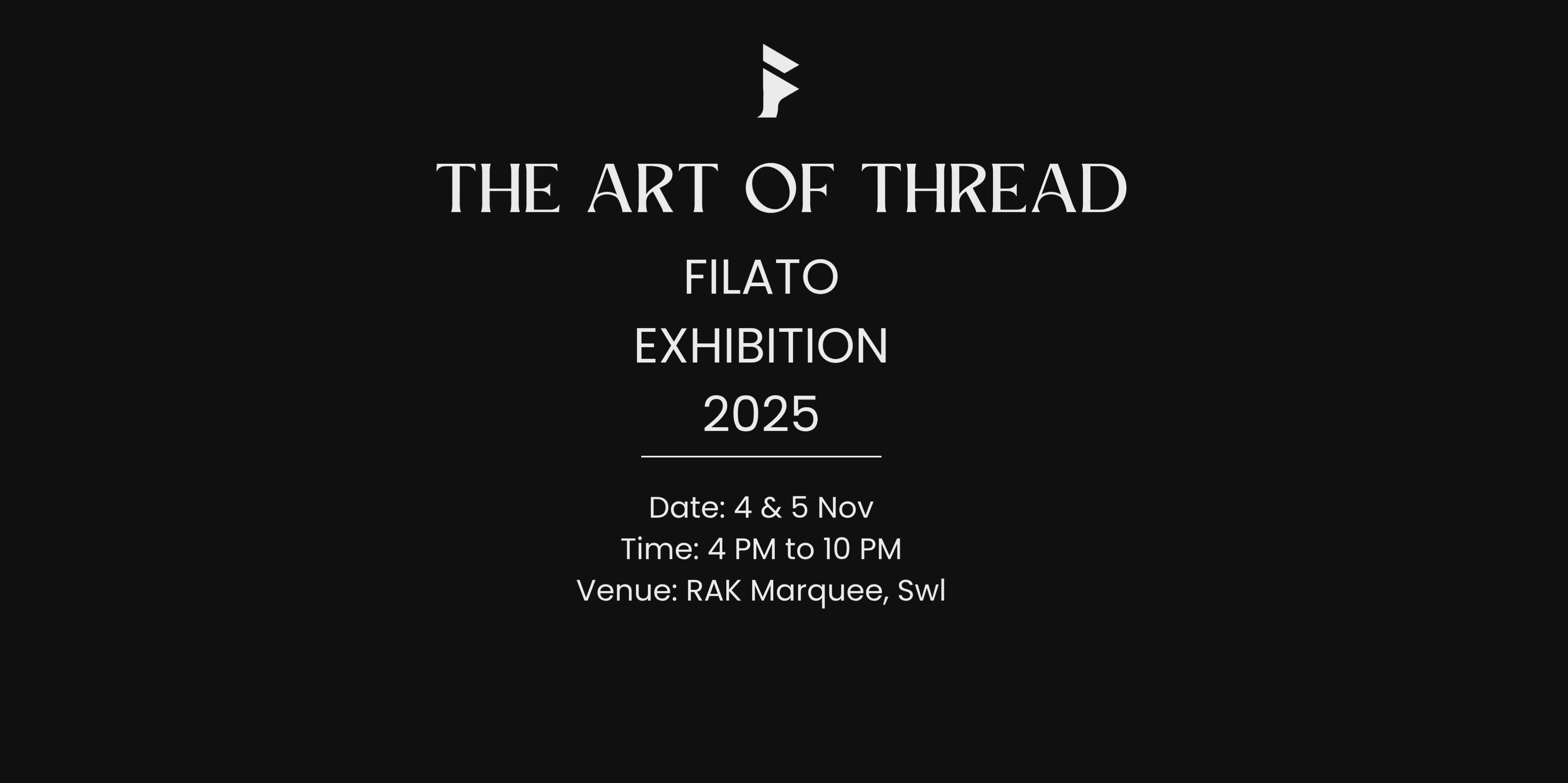 Load video: filato&#39;s exhibition