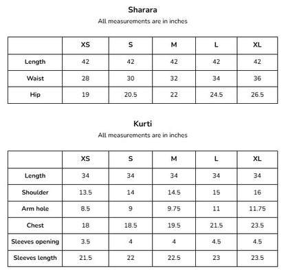 Sharara Kurti