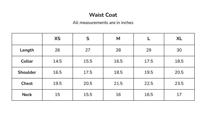 Waist Coat